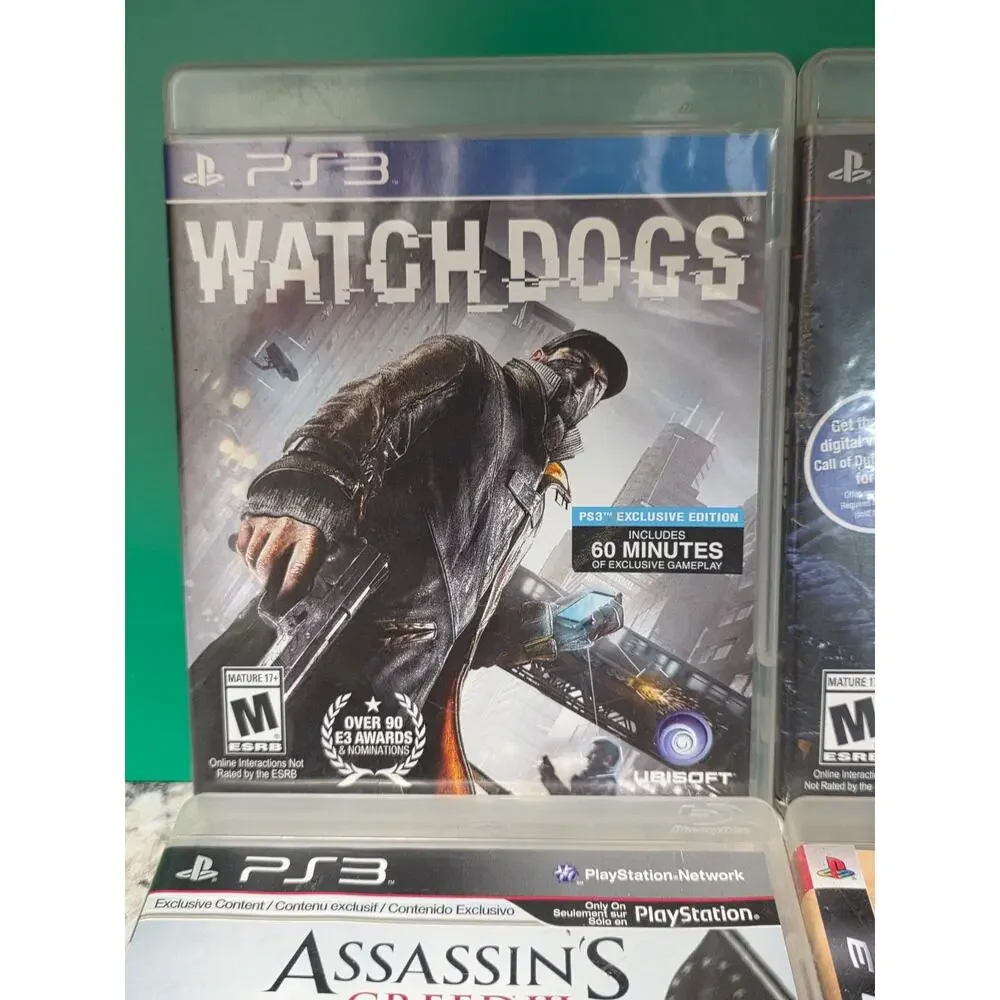 Lots of 4 PlayStation3 games bundle